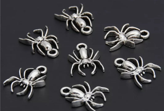Spider charms 5pk