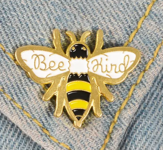 Bee kind enamel pin badge