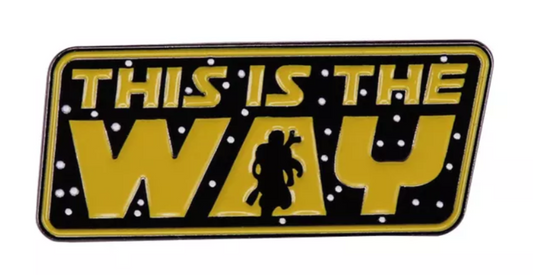 This is the way enamel pin badge