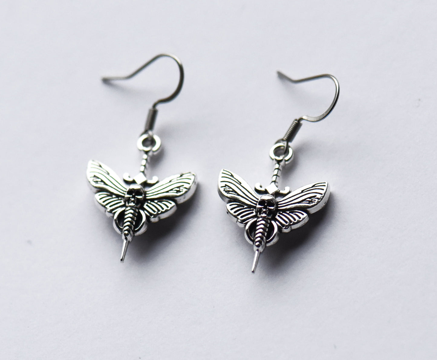 Moth earrings