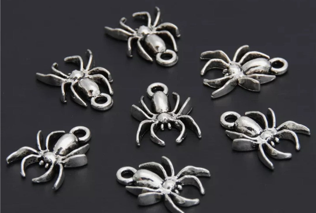 Spider charms 5pk