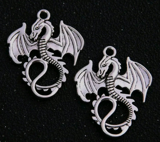 Small dragon charms 5pk